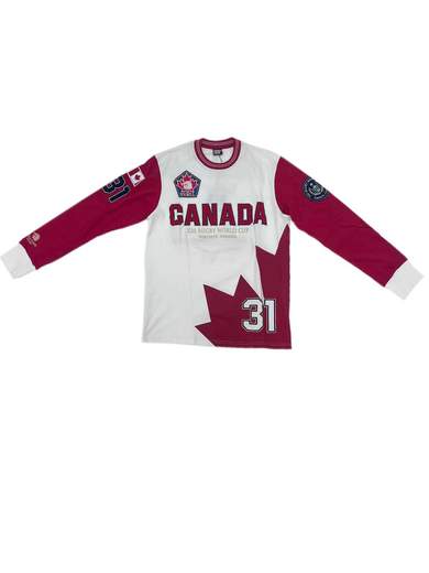 WILLIAMS WILSON Sportive Canada Polo T-Shirt a manica lunga