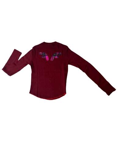 FORNARINA F Wings T-Shirt a manica lunga