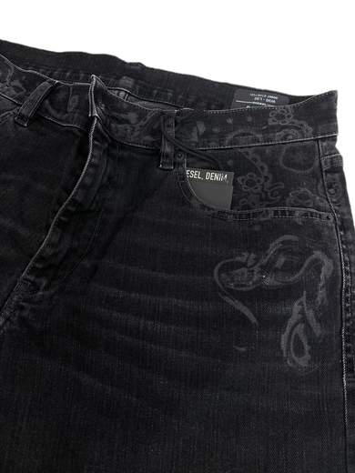 DIESEL A01206 D-Strukt SP12 0900KT Stretch Jeans