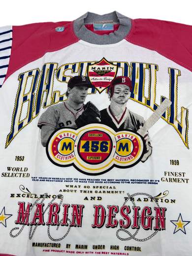 GIGOLÈ ARCHIVE Marin Baseball Long Sleeves T-Shirt