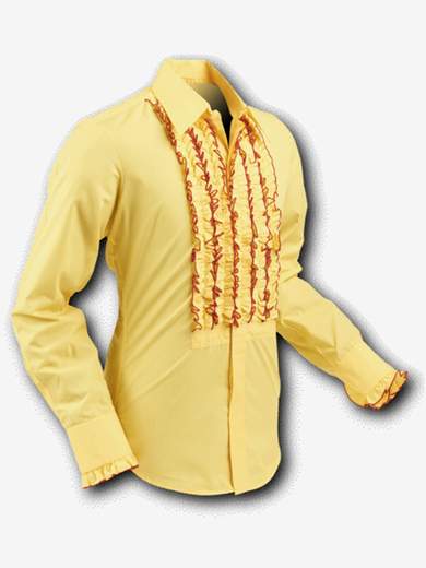 CHENASKI 063 Ruche Camicia con volant