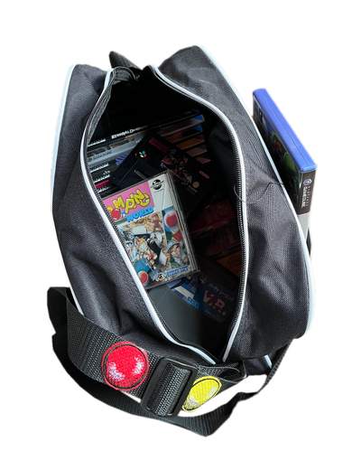 GIGOLÈ RELAB Retrogames Hunter Messenger Bag