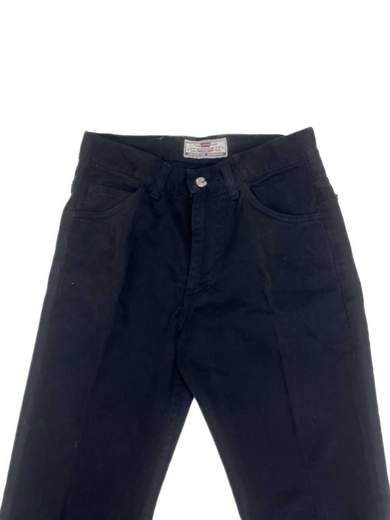 LEVI’S 443 Flare Flat Pleated Over-dyed Jeans