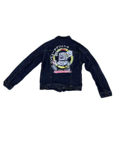 GIGOLÈ RELAB Denim Jacket with Computer/Floppy Disk (Shinjuku 1994)