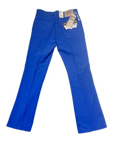 LEVI’S 443 Flare Flat Pleated Over-dyed Jeans