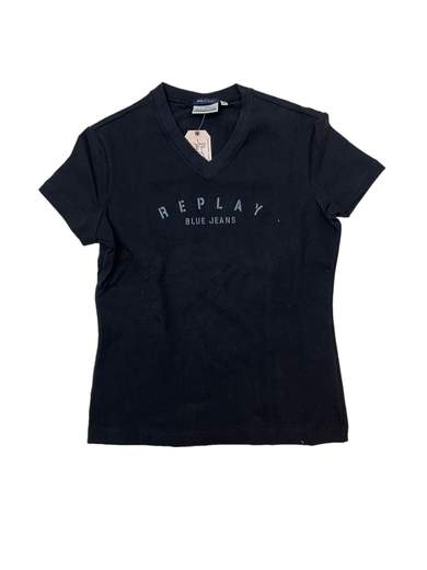 REPLAY W38083 Tee with V Neck