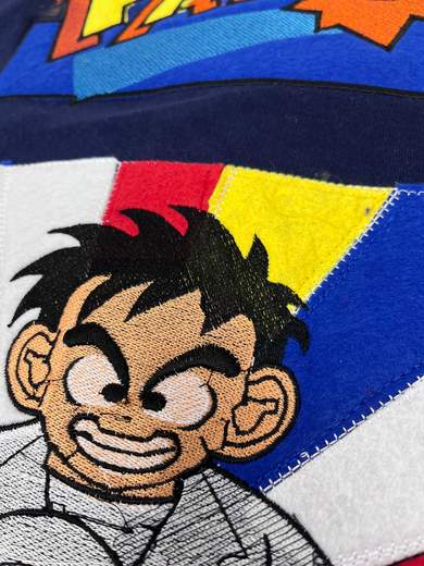 GIGOLÈ RELAB Pang/Buster Bros College Sweater