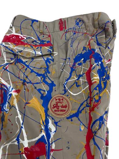 GIGOLÈ RELAB Jackson 38 pantaloni con dripping