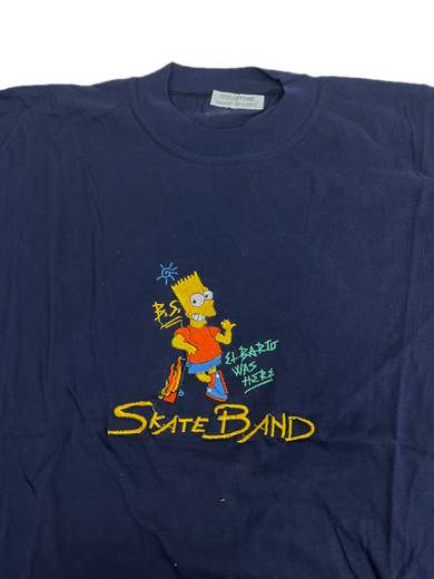 GIGOLÈ ARCHIVE Skate Band Bart Simpson T-Shirt