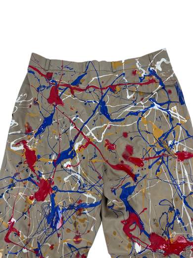 GIGOLÈ RELAB Jackson 48 Trousers with Dripping