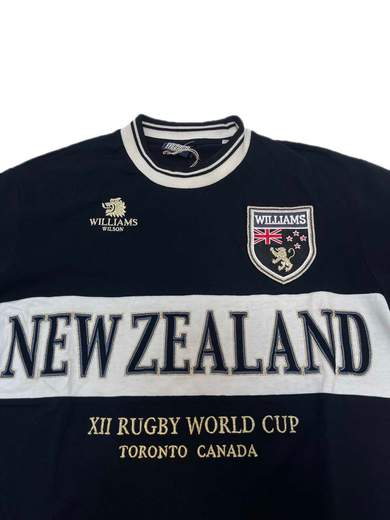 WILLIAMS WILSON Sportive New Zealand Polo T-Shirt a manica lunga
