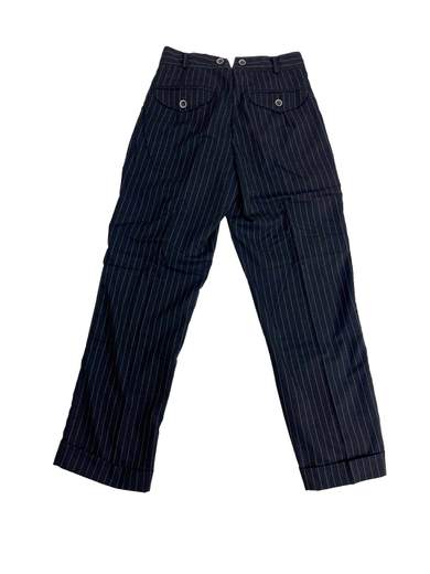 RINOMATA SARTORIA GIGOLE Striped Swing Trousers Fifties Style