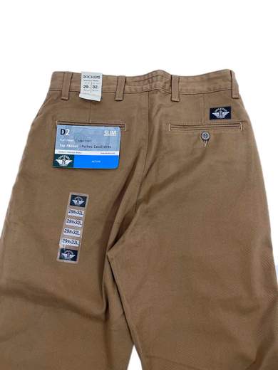 DOCKERS 20450.07.21 D2 Slim Top Pocket Khakis Pants