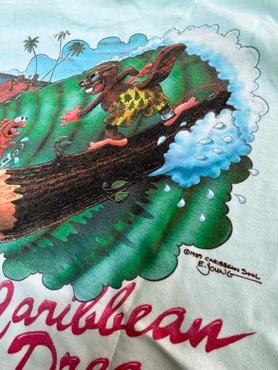 GIGOLÈ ARCHIVE Jimmy Buffets Caribbean Soul T-shirt 1989