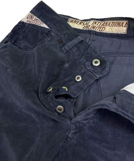 UNLIMITED Valet Corduroy Jeans in velluto anni Ottanta