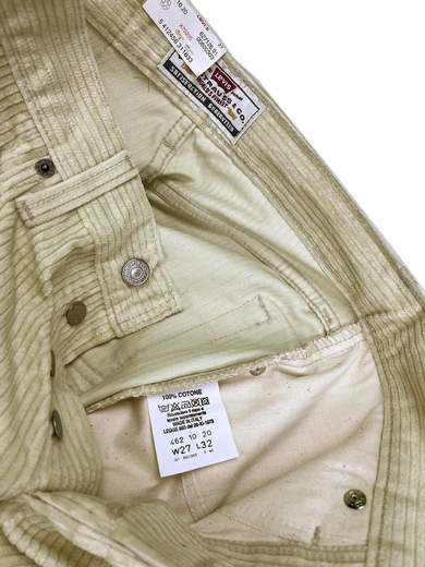 LEVI’S 462.10.20 Jeans in velluto costa piatta