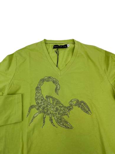 ABSOLUT JOY P536037 Scorpion T-Shirt a manica lunga