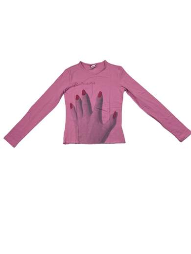 FORNARINA Grapnel T-Shirt a manica lunga