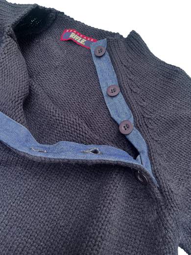 RIFLE PRAC02 Ribbed Sweater a Bit Military