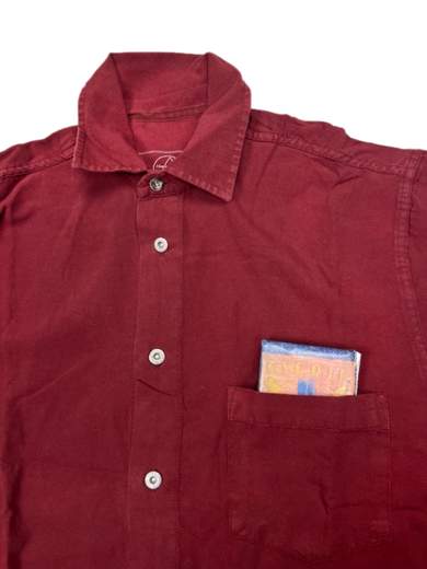 MURPHY&NYE MAROON SHIRT