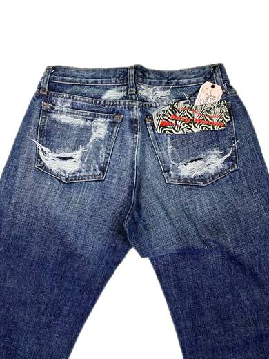 GIGOLÈ ARCHIVE P214407 Sexy Woman Jeans a zampa
