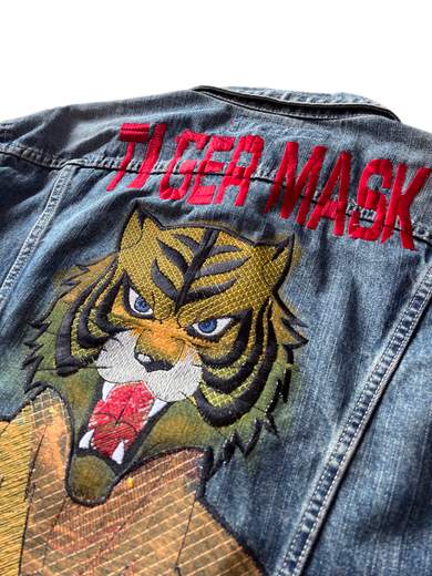 GIGOLÈ RELAB Tiger Mask 1 Denim Jacket