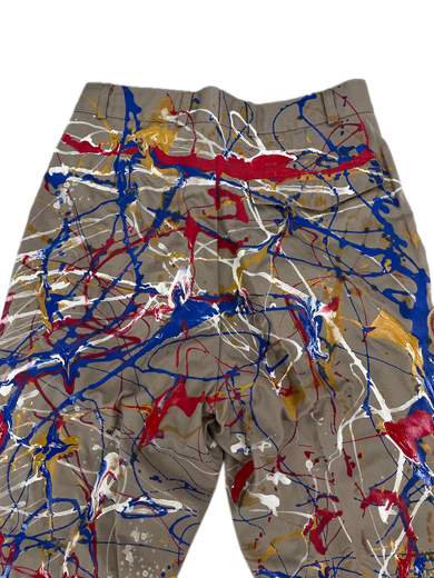 GIGOLÈ RELAB Jackson 38 pantaloni con dripping