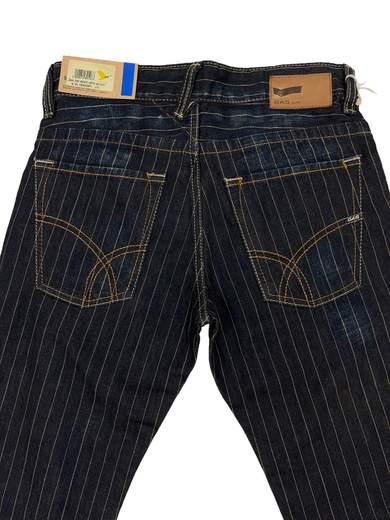 GAS Norton Belt Chalked Denim Jeans