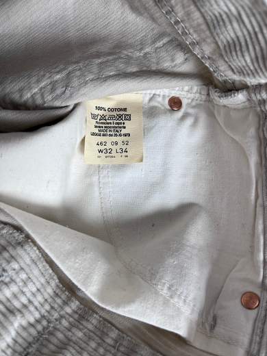 LEVI’S 462.09.52 Wide Corduroy Jeans Flat