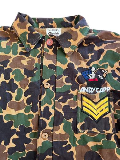 GIGOLÈ RELAB Andy Capp Camouflage Jacket