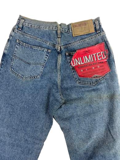 UNLIMITED PATCH JEANS
