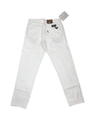 AVIREX W161 White Plush Jeans