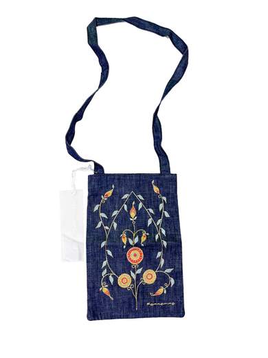 FORNARINA Prana borsetta a tracolla in denim