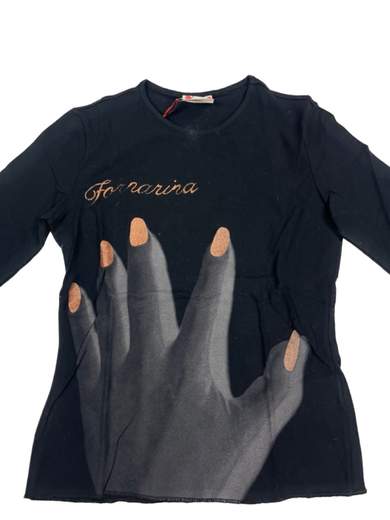 FORNARINA Grapnel Long Sleeves Tee