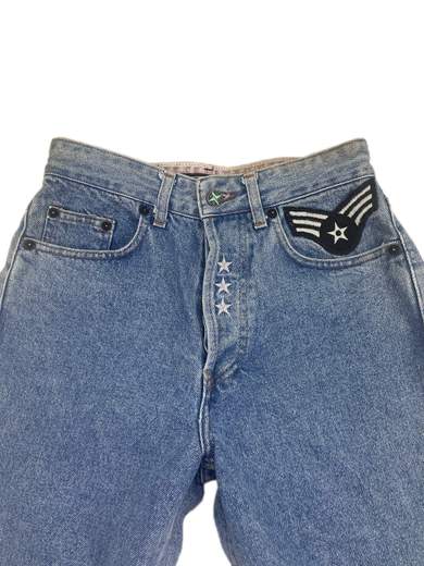 TURQUOISE In The Navy Vintage Jeans