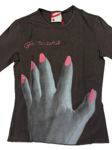 FORNARINA Grapnel T-Shirt a manica lunga
