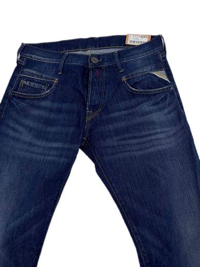 REPLAY MV935B Blue Denim 12 Oz Jeans