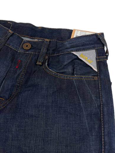 REPLAY MV942A Blue Denim 12 Oz Jeans