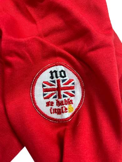 SPANGLISH SPAU231A No se habla ínglès T-Shirt a manica lunga