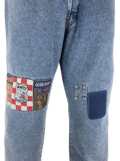 UNLIMITED PATCH JEANS