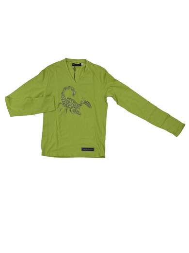 ABSOLUT JOY P536037 Scorpion T-Shirt a manica lunga