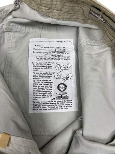 AVIREX W240 PANTALONI