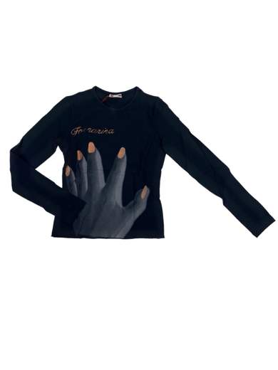 FORNARINA Grapnel Long Sleeves Tee
