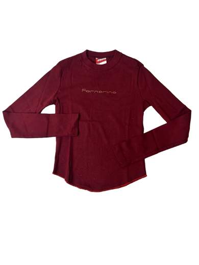 FORNARINA F Wings T-Shirt a manica lunga