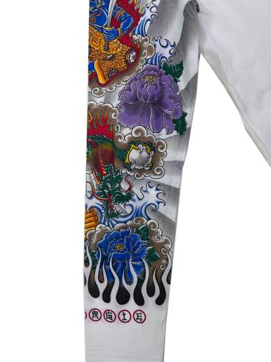 ENERGIE Ayor D T-Shirt a manica lunga con Dragoni Cinesi