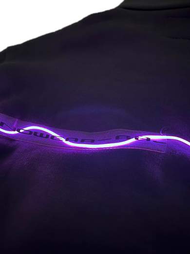 GIGOLÈ ARCHIVE Techno Wear P936598 felpa con luci