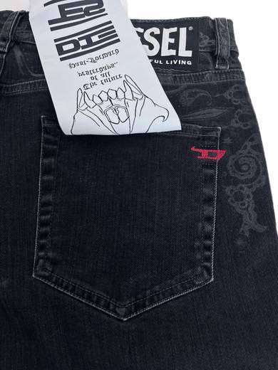 DIESEL A01206 D-Strukt SP12 0900KT Stretch Jeans