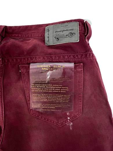 DIESEL Thavar Luxury Jeans Bordeaux