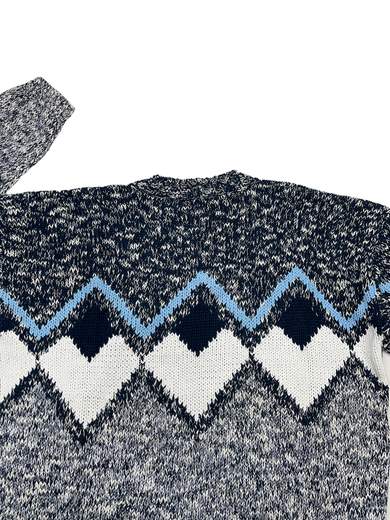 GIGOLÈ ARCHIVE TWE colorato maglione collo a V
