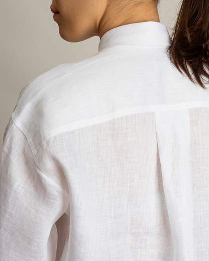 camicia over 100% lino